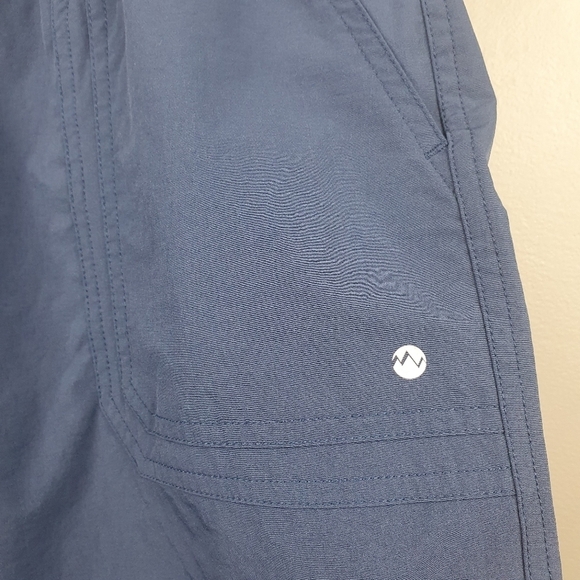 WILLIT Activewear Shorts Drawstring Velcro Pockets Navy Blue Women's Size‎ XL - Picture 4 of 8